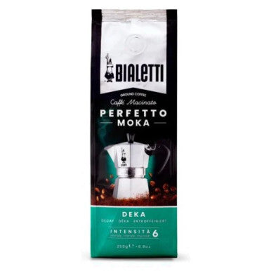 Bialetti 096080357 Ground Coffee Perfetto Moka Dcaf 250g | BIA096080514