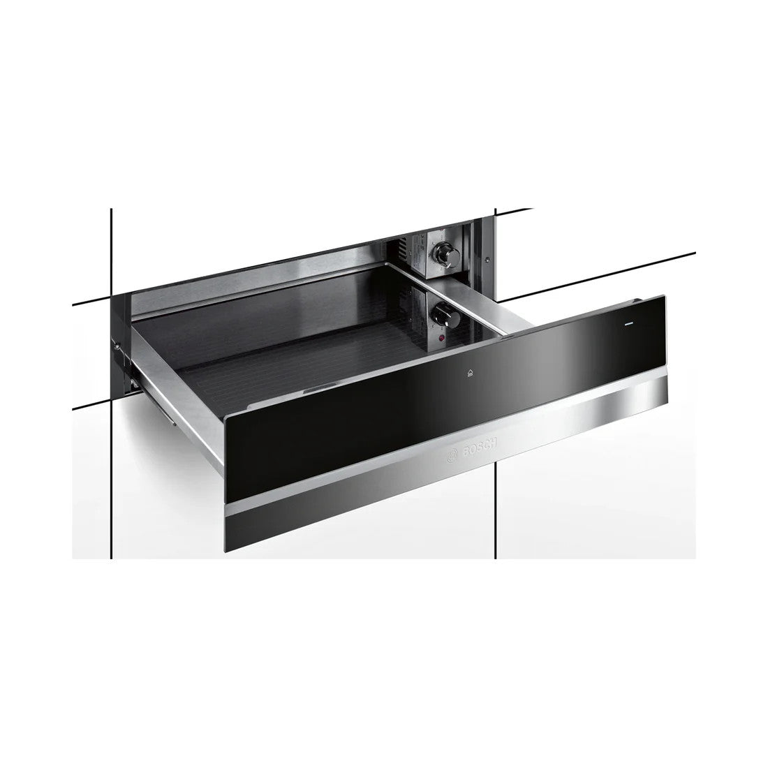 BOSCH WARMING DRAWER 60CM BLACK & INOX | BIC-630NS1