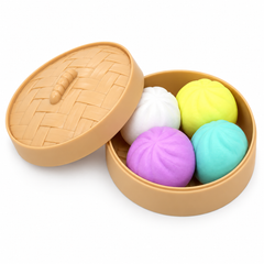 Squeezy Dumplings Squishy Fidget Toy Assorted Colors | G8973