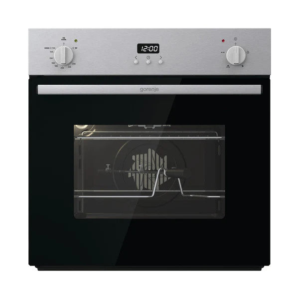 GORENJE Oven 60 Cm Gas Inox |  BOG6632E01X