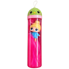 Mini Doll Glitter Slime Tube Toy - Pink | AL1099-PNK