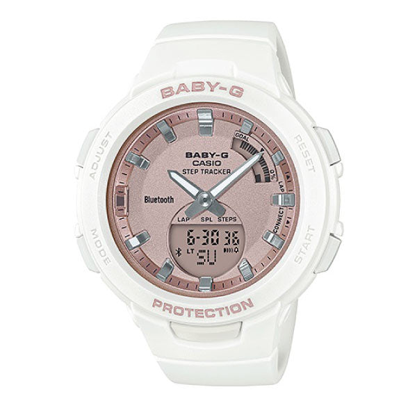 Casio Baby-G Women Connected Watch - White | BSA-B100MF-7ADR