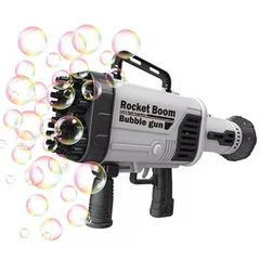 Rocket Boom Bubble Gun – Black | AL2087