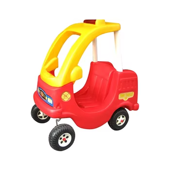 Kids Ride-On Fire Truck Car – Red & Yellow | AL21146-8