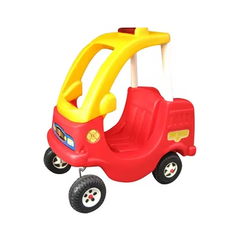 Kids Ride-On Fire Truck Car – Red & Yellow | AL21146-8