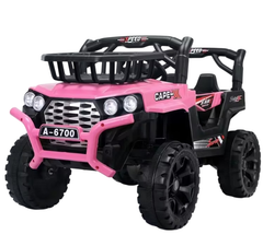 Kids Electric Ride-On Off-Road Jeep – Pink | AL-A6700