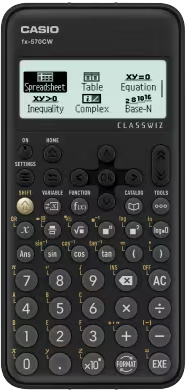Casio FX-570CW Scientific Calculator - ClassWiz Series | FX-570CW-W-DT
