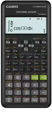 Casio Natural Textbook Display Standard Scientific Calculator │ FX‑570ESPLUS‑2WDTV