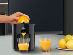 Braun CitrusQuick 3 Citrus Juicer, Black | CJ3050BK