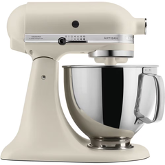 KitchenAid Artisan 4.8L Tilt-Head Stand Mixer + 3L Bowl + Flex Edge Beater - Beige | 5KSM175PSEFL