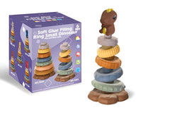 Soft Glue Piling Ring Small Dinosaur Toy | 1352