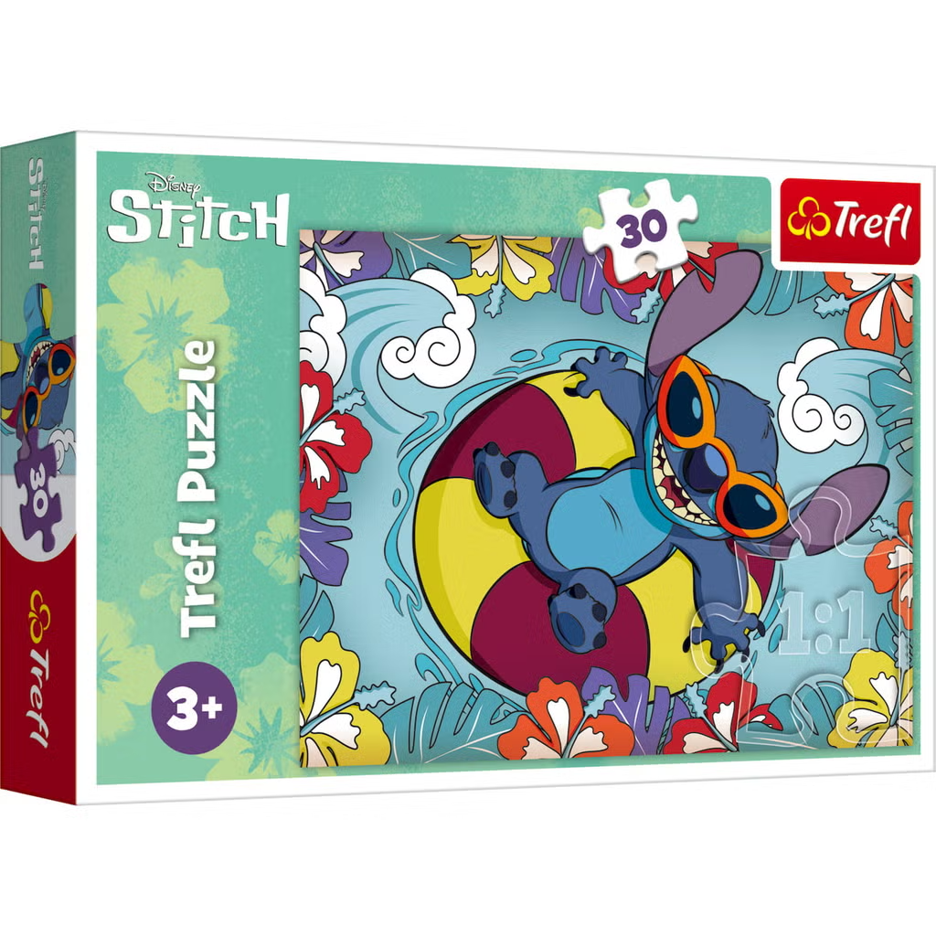 Trefl Puzzle - Disney Stitch, 30 Pieces | 18305