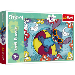 Trefl Puzzle - Disney Stitch, 30 Pieces | 18305