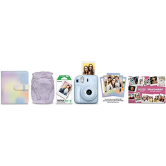 Fujifilm INSTAX MINI 12 Bundle - Instant Camera with Film, Photo Album & Accessories