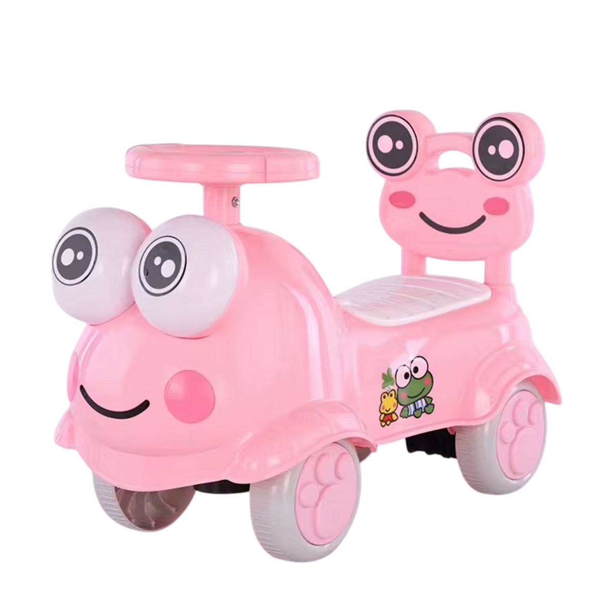Kids Cartoon Ride-On Car – Pink | ALCC1588P