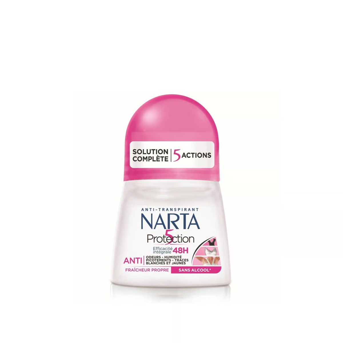 Garnier Narta 5 Protect Roll-On Deodorant for Women 50ml