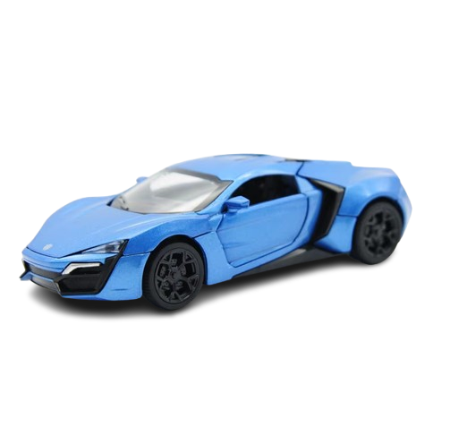 Diecast Car Toys 1/24 Metal Model Hobby Blue | XA2435