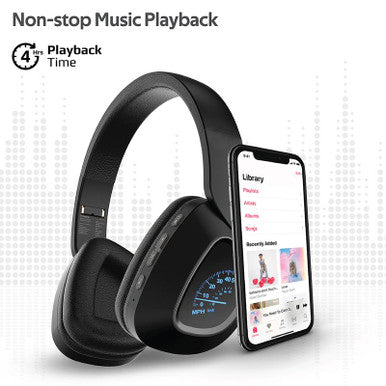 Promate BAVARIA Deep Bass Over-Ear Wireless Stereo Headphone