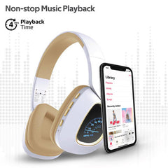 Promate Bavaria Wireless Headset Deep Bass Wireless Stereo Headphones