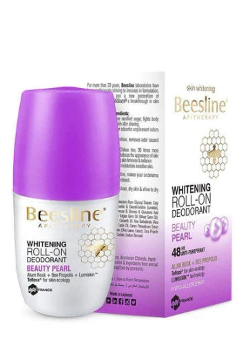 Beesline Whitening Roll-On Deodorant Beauty Pearl