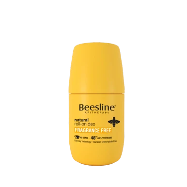 Beesline Natural Roll-On Deo - Fragrance Free 50ml