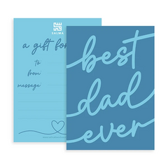 Salma Best Dad Ever Greeting Card