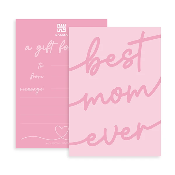 Salma Best Mom Ever Greeting Card