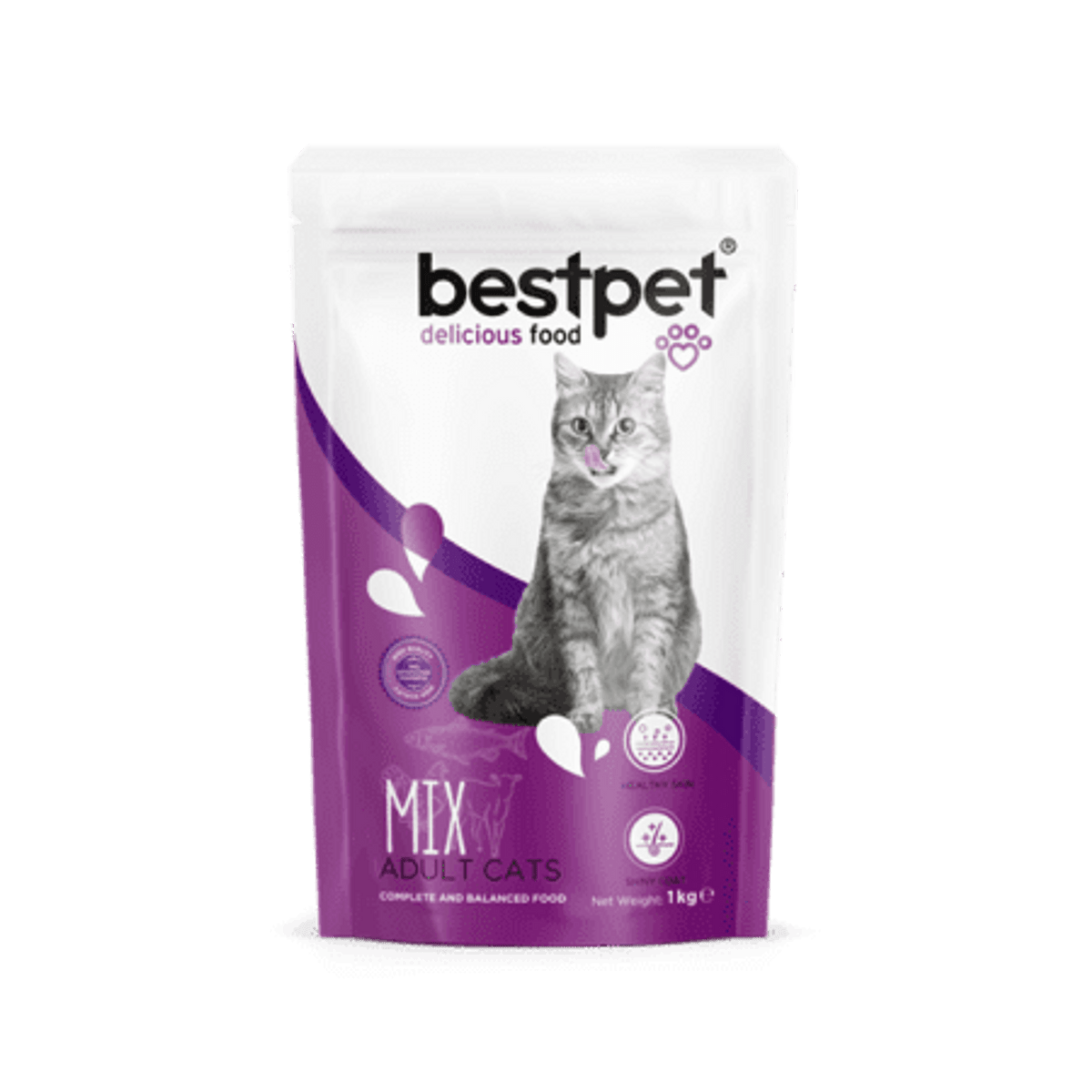 Best Pet Mix Three Colour Dry Food 1 Kg | P5523