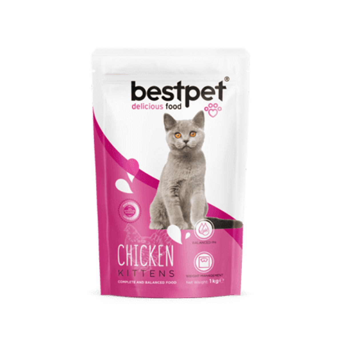 Best Pet Kitten Chicken + Rice Dry Food 1 Kg | P5526
