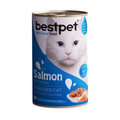 Bestpet Cat With Salmon Sterilized In Gravy 400 Grs | P0027