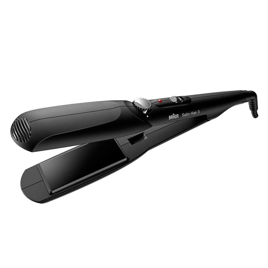 Braun Satin Hair 3 Wide-Plate Hair Straightener 37 mm - Black | ST310