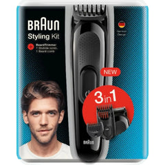 Braun Rechargeable Styling Kit 3-In-1 Trimmer | SK2000