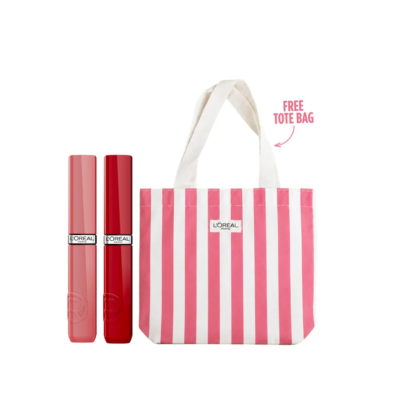 L'Oréal Paris Laque Resistance Lipstick Duo Bundle