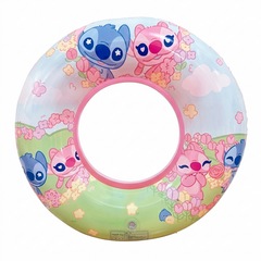 Stitch and Angel Inflatable Kids Swim Ring - 90cm | C-769