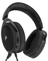 Corsair CA-9011170-NA Hs50 Stereo Gaming Headset, Carbon