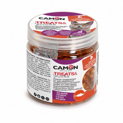 Camon Salmon Hearts Cat Treats 60g | AF105