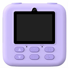 Kids P79 Instant Print Digital Camera – Purple – 1080P Dual Lens, 2.4" Display & Thermal Printer