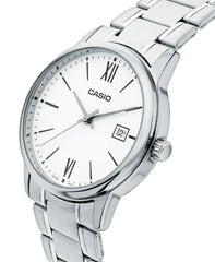 Casio Men 3-Hand Watch - Silver | MTP-V002D-7B3UDF