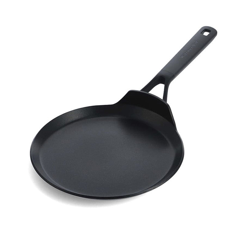 KitchenAid 24cm Non-Stick Forged Pancake Pan - Matte Black | CC005680-001