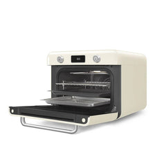 SMEG Countertop Combi Steam Oven 1800W 40L - Cream Retro | COF01CREU