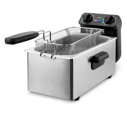 Ufesa Crusty Fry 3000 2000W Deep Fryer, 3L | UFSWSHACRUSTYFRY3000