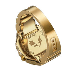 Casio Ring Watch Collaboration with J Balvin - Gold Plated | CRW-001JB-9DR