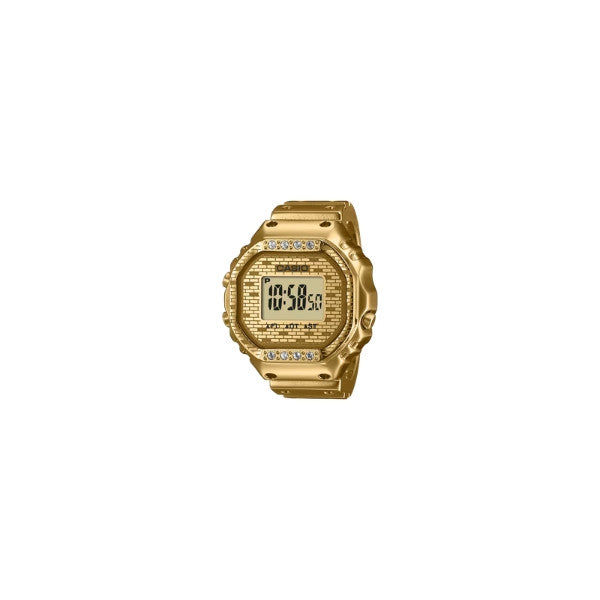 Casio Ring Watch Collaboration with J Balvin - Gold Plated | CRW-001JB-9DR