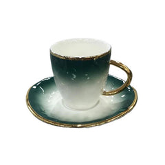 Cups & Saucers Coffee - Green Mist | CS0010273#