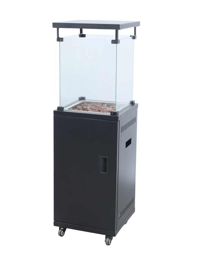 Campomatic Outdoor Gas Fire Pit with Glass Guard | PH140P