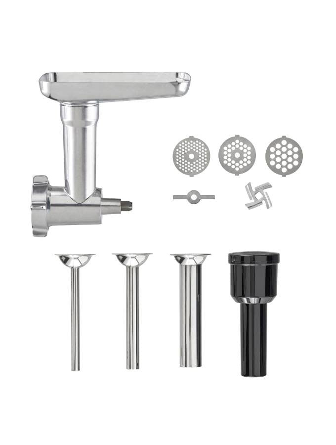Campomatic KM2000P Stainless Steel Sausage Stuffer Attachment | KMSS