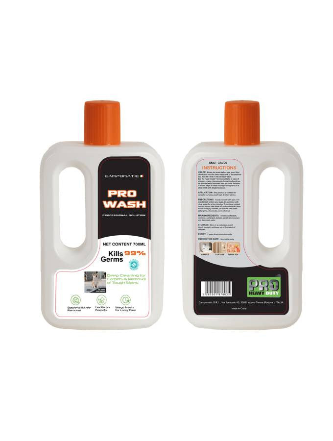 Campomatic Professional Carpet & Spot Washer Shampoo 700ml | CS700