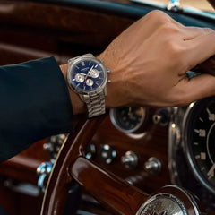 Casio Edifice Men Chronograph Watch - Blue Silver | EFR-575D-2ADF