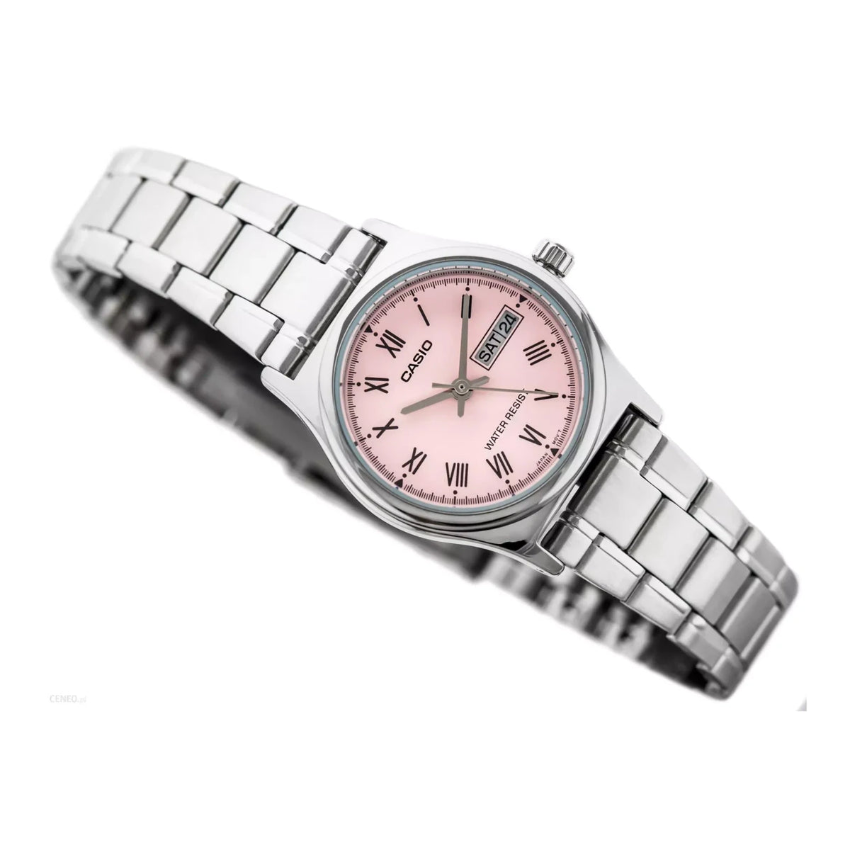 Casio Women 3-Hand Watch - Pink / Silver | LTP-V006D-4BUDF