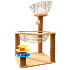Special Shape Cat Scratcher Post with Toys | IG135